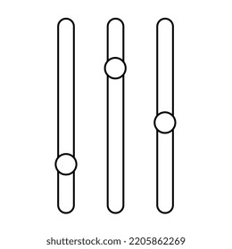 Esquema de paneles de control, ajuste o mezclador