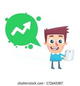 Control business with a smartphone