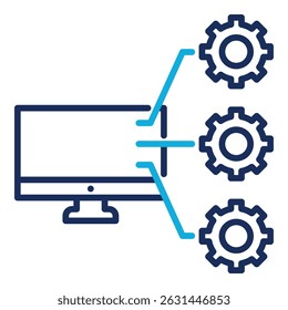 Control Center Icon Element For Design
