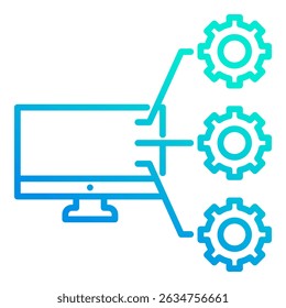 Control Center Icon Element For Design