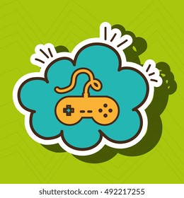 control console game graphic