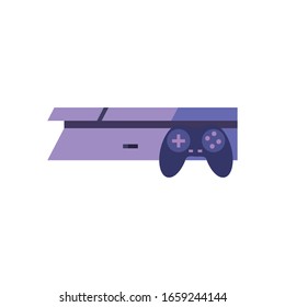 control con el diseño de iconos de línea de la consola, videojuego ocio, juegos de ocio, entretenimiento, temas digitales y de estilo de vida. Ilustración vectorial