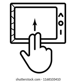control different devices tablets and smartphones icon vector