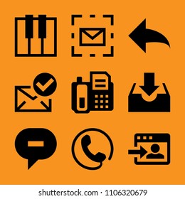 control, document, site, interface, retro and mockup icon vector set. Flat vector design with filled icons. Designed for web and software interfaces