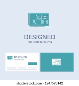 control, equalizer, equalization, sound, studio Business Logo Glyph Icon Symbol for your business. Turquoise Business Cards with Brand logo template.