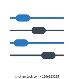control glyph double color