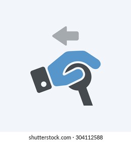 Control handle icon