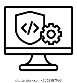 It Control Icon Element For Design