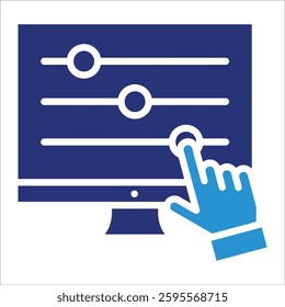 Control Icon Element For Design