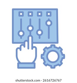 Control Icon Element For Design