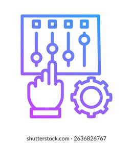 Control Icon Element For Design