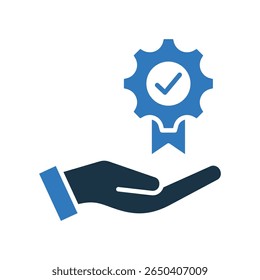 Icono de control Ilustración vectorial mixta
