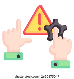 Ícone Controle representado pelo símbolo de Controle Estilo plano.