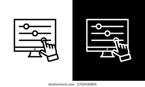 Control With Icon Set Design