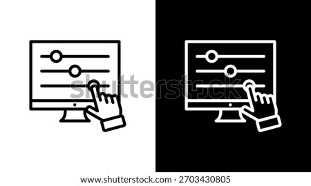Control With Icon Set Design