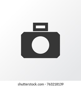 Control icon symbol. Premium quality isolated traffic camera element in trendy style.