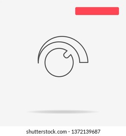 Control icon. Vector concept illustration for design.