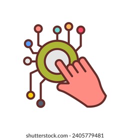 Control icon  in vector. Illustration
