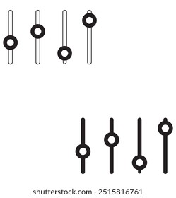 Diseño de símbolo de Vector de icono de control EPS 10