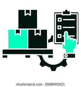 Control icon visualized simply Dualtone style.