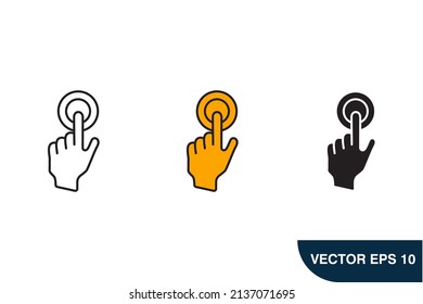 control icons  symbol vector elements for infographic web
