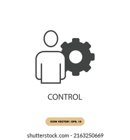 Control Icons Symbol Vector Elements Infographic Stock Vector (Royalty ...
