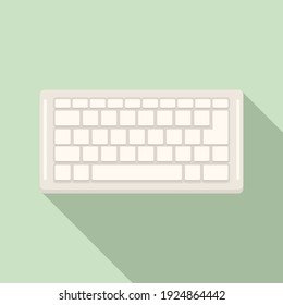 Control keyboard icon. Flat illustration of control keyboard vector icon for web design