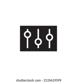 Control logo icon sign symbol design. vector illustration template isolated