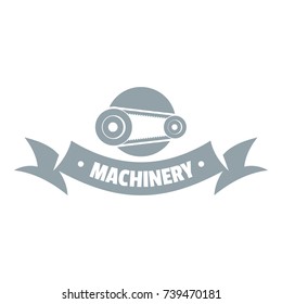 Control machinery logo. Simple illustration of control machinery vector logo for web
