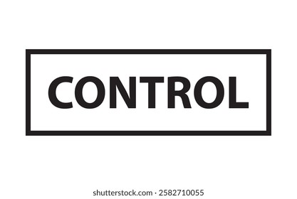 control medicine symbol vector design illustration
