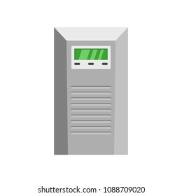 Control module icon. Flat illustration of control module vector icon for web