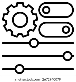 Steuerelementkontur, einzelne Symbolgrafik