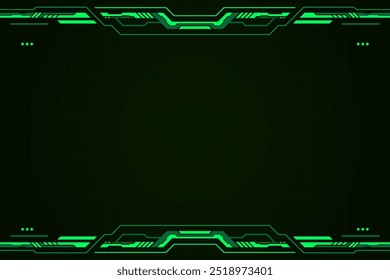 control panel abstract modern technology futuristic interface hud vector background design