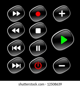 Control panel buttons