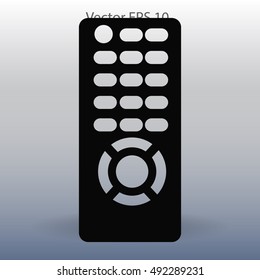 control panel  with buttons vector illustration