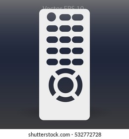 control panel  with buttons vector illustration