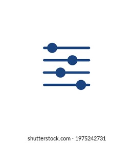 Control Panel icon vector for web, computer and mobile app