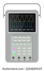 Control Panel. Production control panel and control of computer devices. Touchpad. Vector graphics