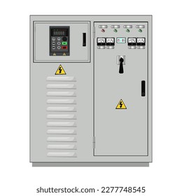 Control Panel. Production control panel and control of computer devices. Touchpad. Vector graphics	