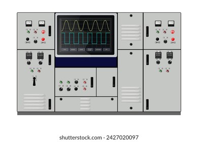 Control Panel. Production control panel and control of computer devices. Touchpad