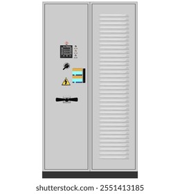 Control Panel. Production control panel and control of computer devices. Touchpad. Vector graphics	