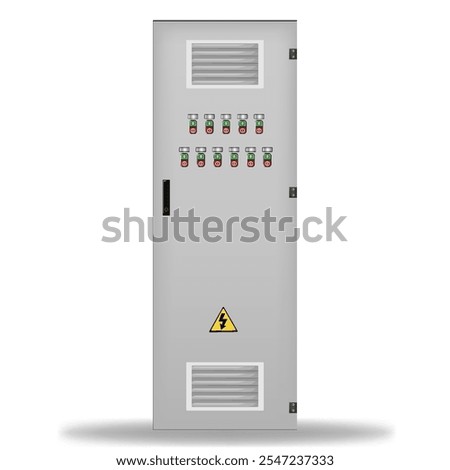 Control Panel. Production control panel and control of computer devices. Touchpad. Vector graphics	