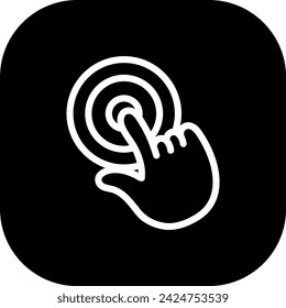 Control project development icon with black filled line outline style. control, equipment, technology, service, work, man, worker. Vector Illustration