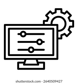 Control Simple Vector Icon Collection
