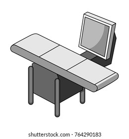 Control, single icon in monochrome style.Control, vector symbol stock illustration web.