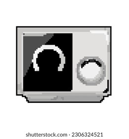control smart thermostat game pixel art retro vector. bit control smart thermostat. old vintage illustration