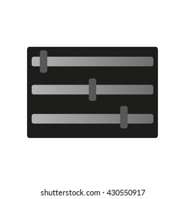 control switch, vector icon