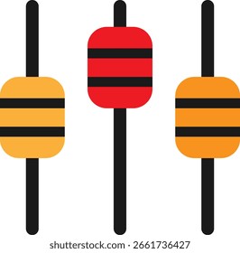 Control Technology Device Icon Vector Flat Illustration