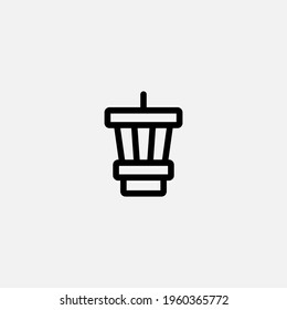 Control tower icon sign vector,Symbol, logo illustration for web and mobile