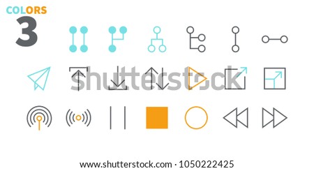 Control UI Pixel Perfect Well-crafted Vector Thin Line Icons 48x48 Ready for 24x24 Grid for Web Graphics and Apps with Editable Stroke. Simple Minimal Pictogram Part 4-4